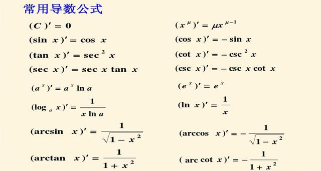 高等数学有哪些：