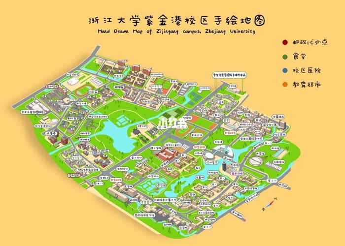 浙江大学主校区位置：