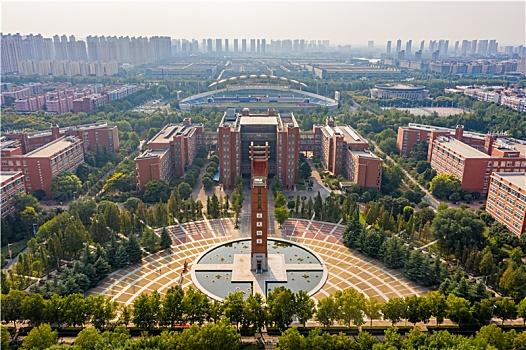 郑州大学校园建设：